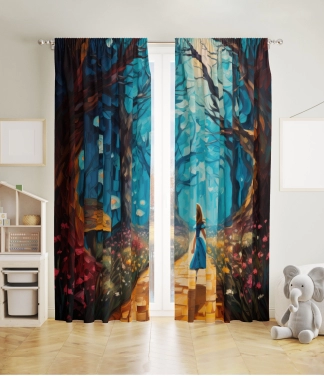 nebrangios vaikiškos užuolaidos