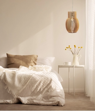 Skandinaviški mediniai šviestuvai