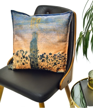 pagalvėlė namams su čiurlionio piešiniu