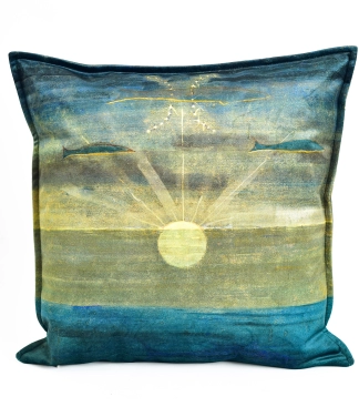 dekoratyvine pagalvele su piesiniu ciurlionis