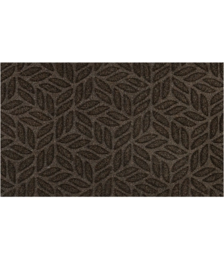 tamsiai rudas lauko duru kilimelis