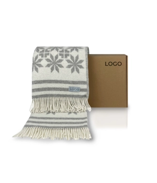 Personalizēts vilnas pleds