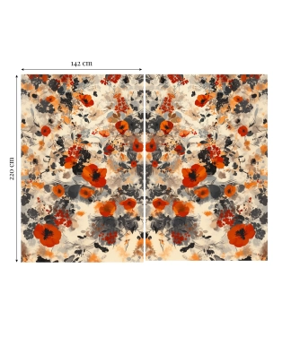 geletos naktines uzuolaidos ismatavimai