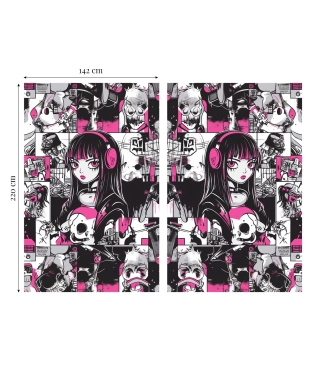 dienines vaikiskos uzuolaidos animacines ismatavimai