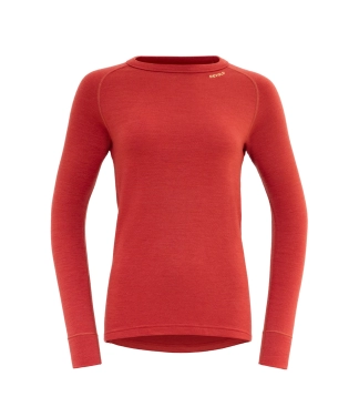 termo palaidinė moterims raudonos spalvos devold