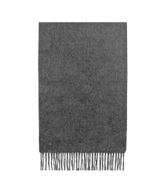 Vīriešu šalle baby alpaca Dark Grey