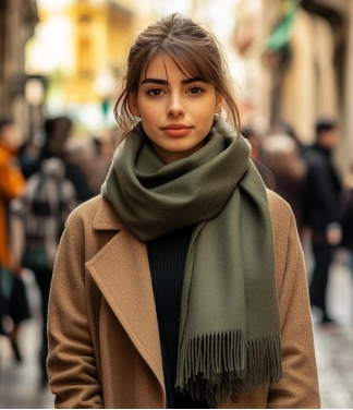 Vilnas lakats alpakas vilna zaļš