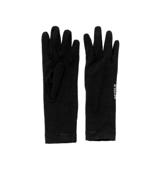 Merino vilnas melnie cimdi sportam Devold Innerliner Unisex