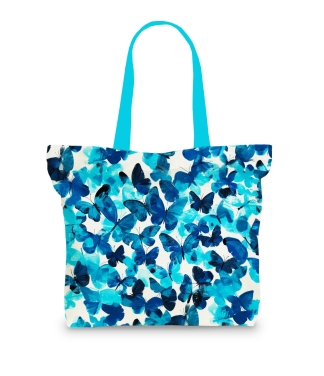 krāsainās tauriņu raksta somas