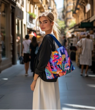 Stilīgi iepirkumu somas sievietēm