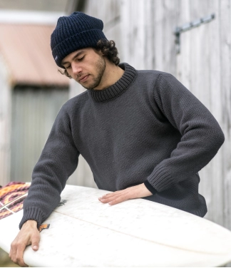 Vyriškas vilnonis džemperis pilkas