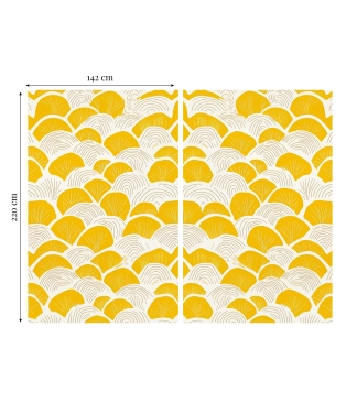 Dienas aizkaru izmēri margos