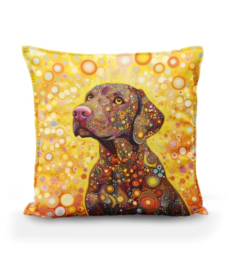 Stilinga pagalvė su raštu Labradoro retriveris