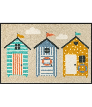 Durvju paklājs Kleen-Tex Wash+Dry Beachhut