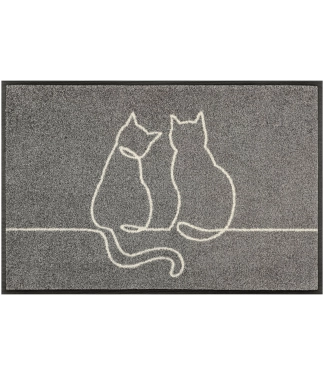 Durvju paklājs Kleen-Tex Wash+Dry Lovetails