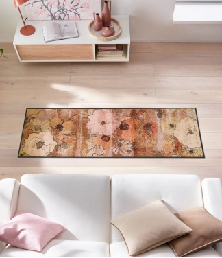 retro stiliaus kiliminis takas namuose