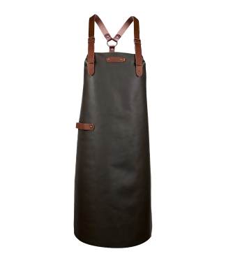 Ādas priekšauts ar krusteniskām siksnām Bovine BBQ2 SBA390135 BR