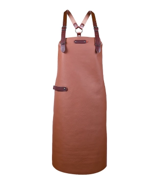 Ādas priekšauts ar krusteniskām siksnām Bovine BBQ2 SBA390111 CO