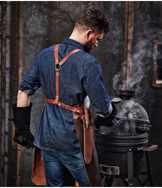 Priekšauts ar krusteniskām siksnām New York BBQ2 SBA360111 CO