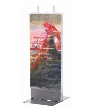 Originali dovana moteriai žvakė su stovu Čiurlionis