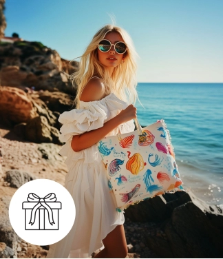 Stilingi paplūdimio krepšiai
