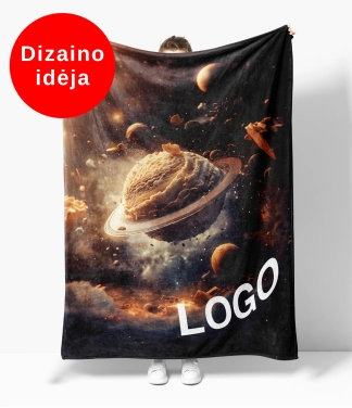 Pledai su įmonės atributika