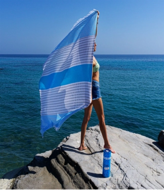 stilingas paplūdimio rankšluostis kaip dovanų idėja