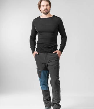 Vīriešu brīvā laika bikses Devold Keipen Merino Caviar