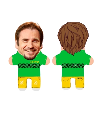 Vyriška pagalvėlė su nuotraukaLietuvis