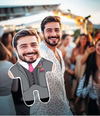 Personalizuota paalvė Jaunikis