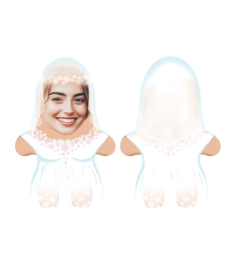 Personalizuota pagalvė su nuotrauka Nuotaka