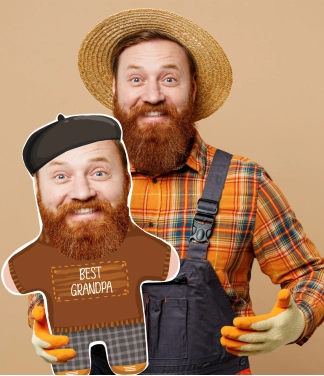 Dovana seneliui pagalvėlė