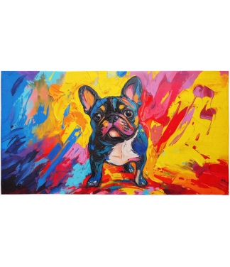 Pludmales dvielis Franču buldogs 25-300