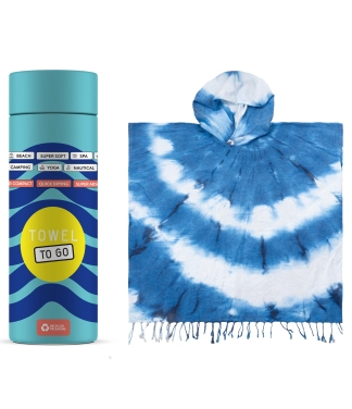 poncas moteriskas vasarai melynos spalvos