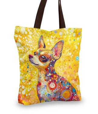 Praktiška dovana pirkinių krepšys Čihuahua