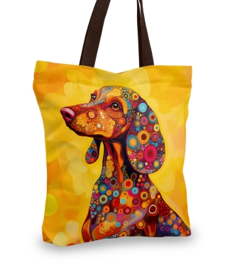 Pirkinių krepšys šunų mylėtojams Taksas