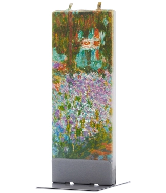 rankų darbo žvakė monet irisai sodas