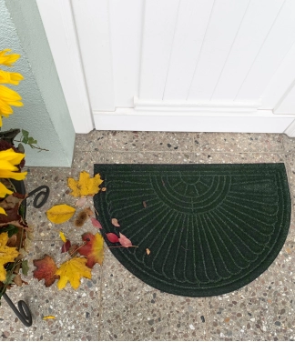 Paklāju mazgāšana un žāvēšana DUNE Halfmoon Midnight Green