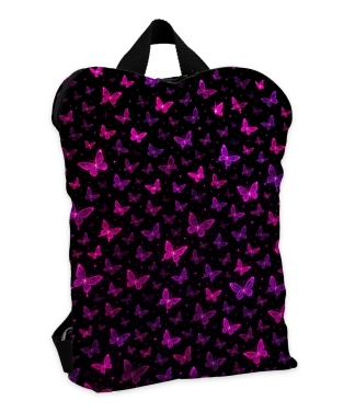 Kuprinė moterims, juodas ir rožinis