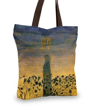 pirkinių krepšys su zodiakais mergelė