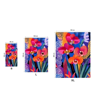 stilingas rankšluostis gėlės orchidėjos