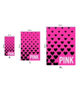 paplūdimio rankšluostis su užrašu