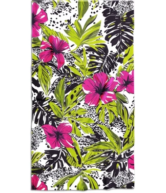 Paplūdimio rankšluostis, Gėlės