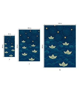 Paplūdimio rankšluostis, Laiveliai