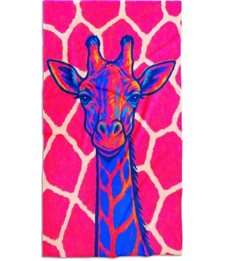 Paplūdimio rankšluostis, Žirafa