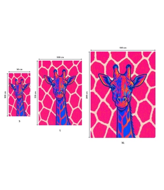 Paplūdimio rankšluostis, Žirafa
