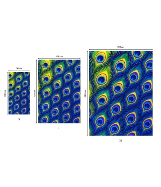 stilingas melynas papludimio ranksluostis