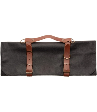 juodas odinis peiliu deklas 5 peiliai