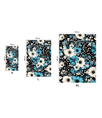 paplūdimio rankšluosčiai išmatavimai