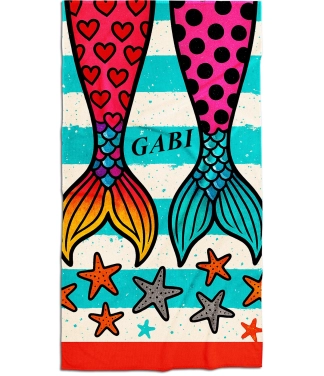 vardinis vaikiškas rankšluostis su vardu